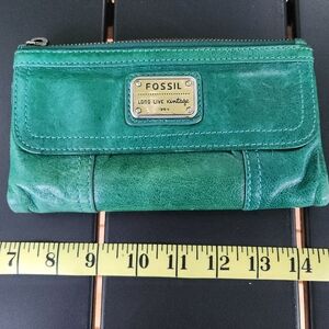 Fossil leather wallet